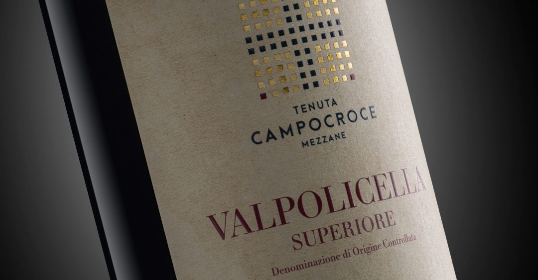 Campocroce linea etichette vini Tenute Salvaterra